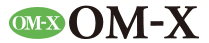 OM-Xのロゴ